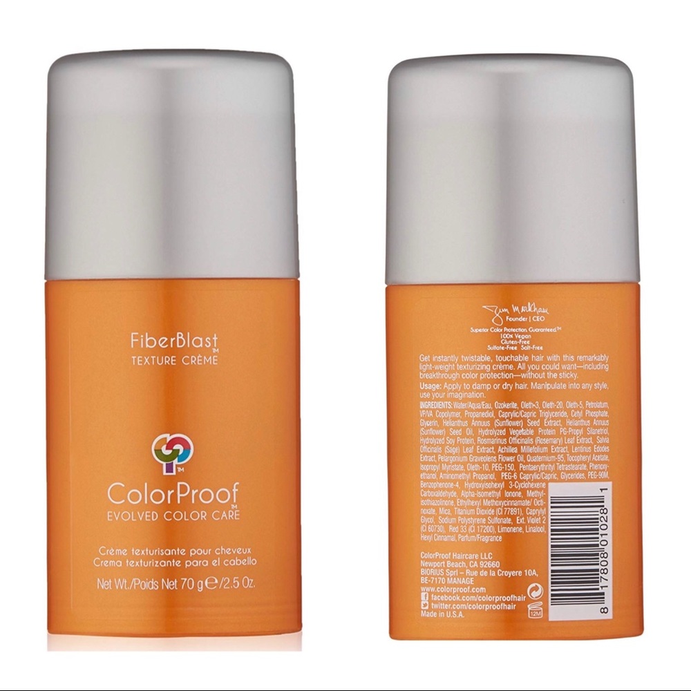 NEW: FiberBlast Color Proof Texture Creme
